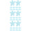 30Pièces Miniatures Étoiles De Résistantes Décor Polyvalent Bleu 7