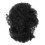 2Pièces Perruques Afro Noires Bouclées Confortables Usage 9