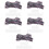5Ensembles Adaptateurs LED 5 Broches Assortis Installation Facile 6