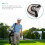 3Pièces Housses Putter Golf PU Semi-Circulaires Gris 5