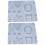2Pièces Moule Silicone Flexible Gris Pour DIY 4