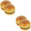 4Pièces Modèles Burger Simulation PU Coloré Pour Décor Fête 5
