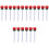 18Pièces Accessoires De Golf Tees Rose Protection 3