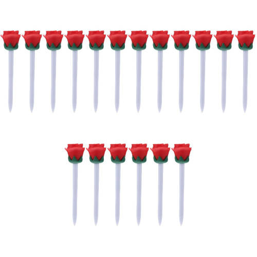 18Pièces Accessoires De Golf Tees Rose Protection 2