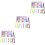 3Ensembles Perles Lettres Acryliques Accessoires 5