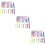 3Ensembles Perles Lettres Acryliques Accessoires 9