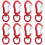 8Pièces Porte- Boucle Multifonction Usage Extérieur 2