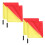 4Pièces Drapeaux De Commandement Nautiques Multi Couleurs En PVC 6