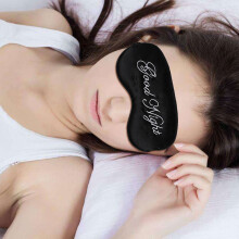 2Pièces Masques Yeux En Soie Doux Pour Paisible
