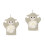 2Pièces Serviettes Bain Bébé Cartoon Exfoliantes 4