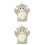 2Pièces Serviettes Bain Bébé Cartoon Exfoliantes 5
