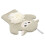 2Pièces Serviettes Bain Bébé Cartoon Exfoliantes 8