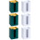 6Pièces Organiseur De Mouchoirs Mural Simple Vert 8