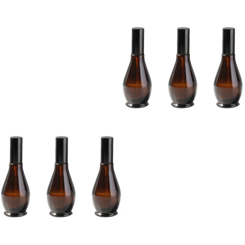 6Pièces Bouteilles Spray Noir Compactes Étanches Pour Voyage 2