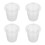 4Pièces Récipient Café Transparent Précis 3