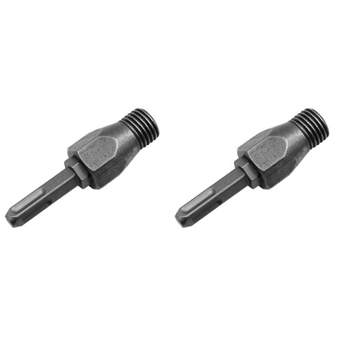 2Pièces Adaptateur Mandrin Perceuse Conversion Bits Usage Industriel
