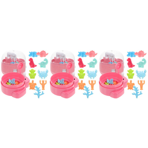 6Pièces Mini Machine Griffe Enfant Rose Jouet Main-Œil 2