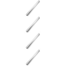 4Pièces Support Notes Aluminium Argenté Pour Cuisine Restaurant