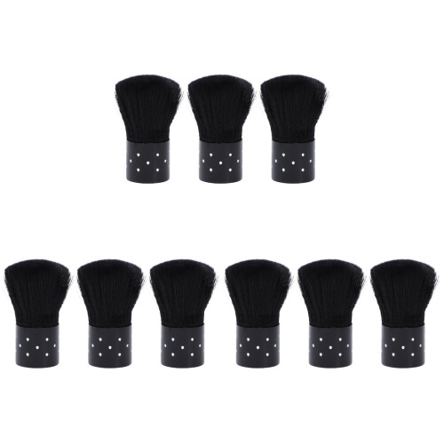 9Pièces Brosse Make-Up Noir Poils Doux Pour Délicate