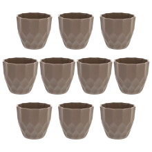 30Pièces Pot À Bonsai Plastique Café Petit Pour Plantes