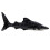 2Pièces Jouets Figurines Requin Noir Jeu Éducatif Enfant 2