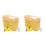 2Pièces Distributeur Portable Multi Couleurs En PP Pour Usage Familial 1