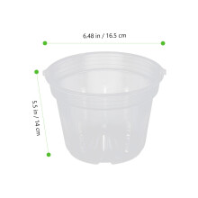 9Pièces Pots Orchidée En Plastique Aération Pour
