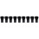 9Pièces Brosse Make-Up Noir Poils Doux Pour Délicate 3