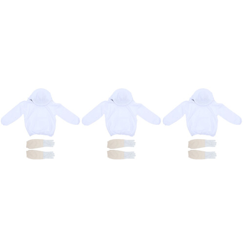 3Ensembles Tenues Apiculture Vêtement Résistants 2