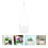 3Ensembles Cache-Pots Suspendus Blancs Pour Jardin Durable 10