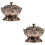2Pièces Brûleur Encens Lotus Café Pour Usage 6