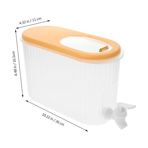 2Pièces Distributeur Portable Multi Couleurs En PP Pour Usage Familial 1