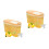2Pièces Distributeur Portable Multi Couleurs En PP Pour Usage Familial 4