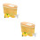 2Pièces Distributeur Portable Multi Couleurs En PP Pour Usage Familial 5