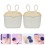 2Pièces Boîte Formule Bébé PP Khaki Portable Avec 1