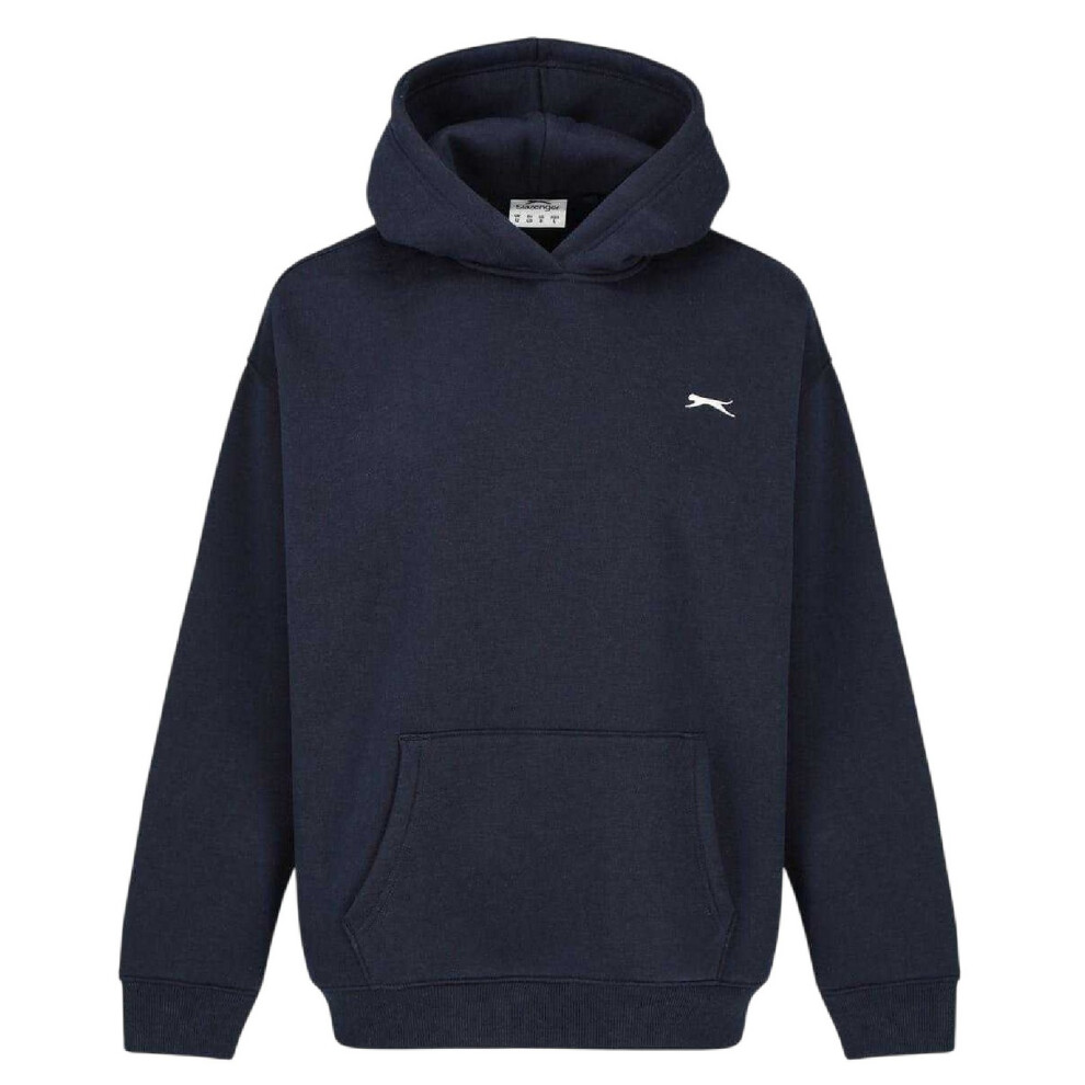 Slazenger (8 Uk, Navy) Womens/Ladies Logo Hoodie Blue,Multicoloured