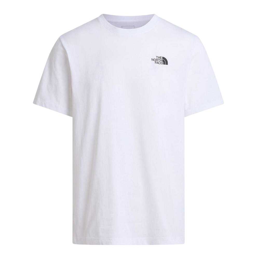 The North Face (M, White/Black) Mens Never Stop Exploring Regular T-Shirt Black