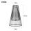Double Layer Triangle Glass Aromatherapy Bottle Essential Oil Storage Containers Hydroponic Flower Home Decorations B 8