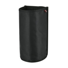 TXEsign Drumstick Holder Drum Sticks Bag for Drumsticks Brushes Mallets to 10 Pairs Two Straps Attach to Drum Kit Black