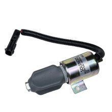 12V Fuel Shutoff Solenoid Flameout Solenoid Valve SA-4994-12 for Woodward 1700 Series 1757ES-12E8ULB1S5