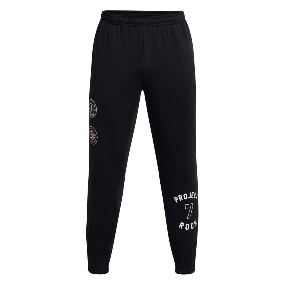 Under Armour (Xl R, Black) Mens Project Rock Joggers