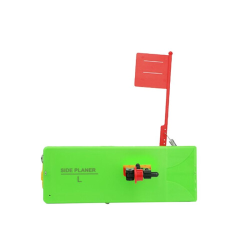 Fishing Planer Board ABS Bottom Angle Adjustable Trolling Push Button Splashing Float Boat Fishing Accessory L