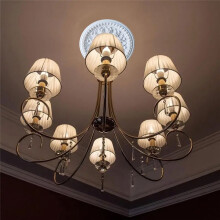 Home Round PU Decorative Ceiling Fan Lamp Cover Ceiling Shape Decoration Easy Installation Lamp Ceiling Light Panel