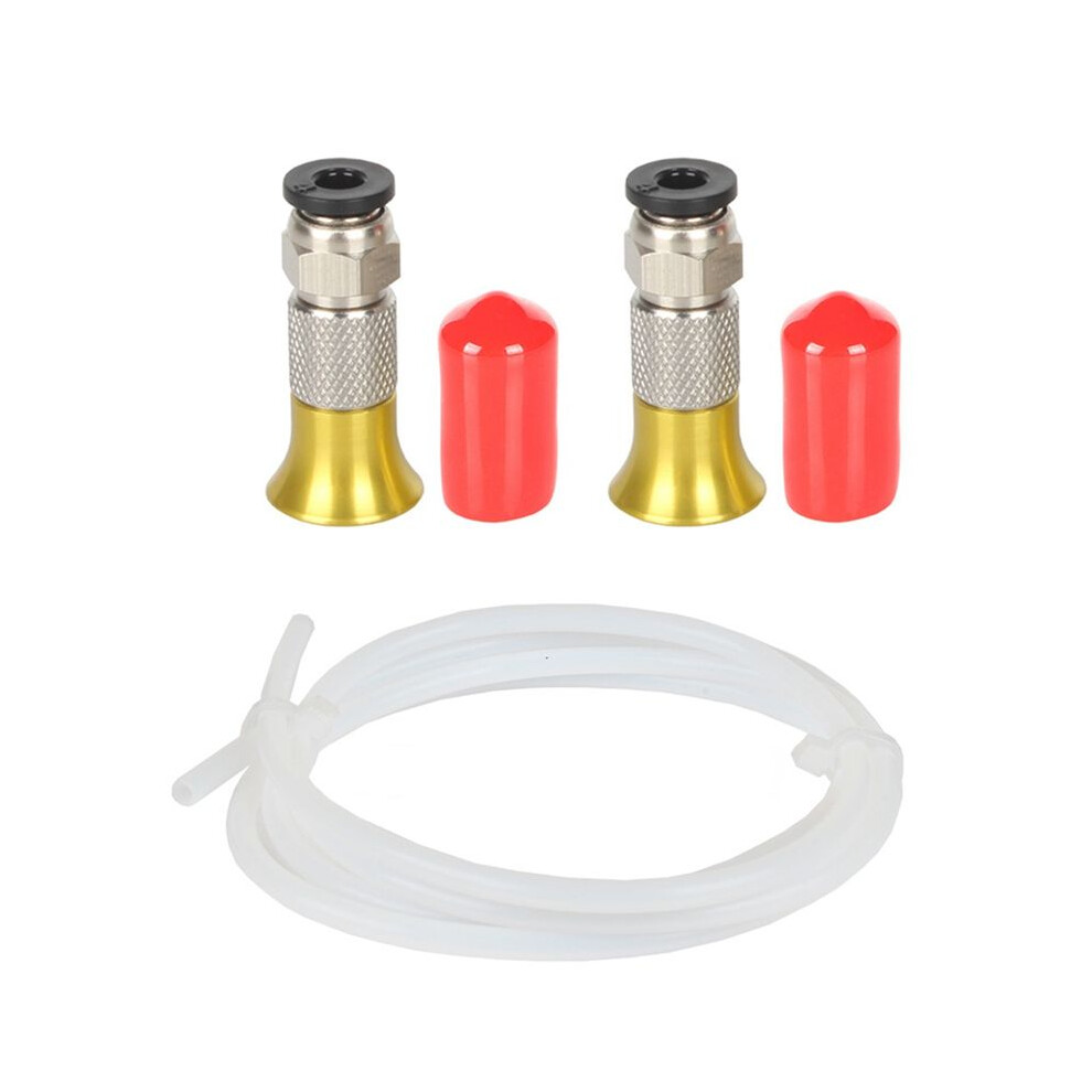 3D Printer Filament Dryer Box Accessories Pc4-M6 Pneumatic Straight Connector 4X2.5mm Ptfe Tube Feed Fitting Coupler 6033965418256