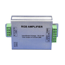 RGB Controller 12V 24V IR or RF Wireless Remote Dimmer for 5050 Colorful LED Strip Lights Dimming 24A
