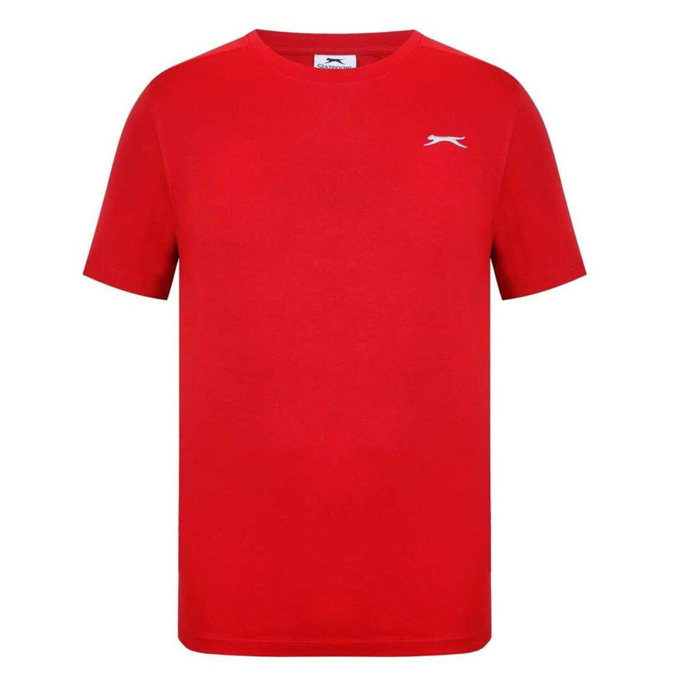 Slazenger (Xxl, ) Mens 3D Logo T-Shirt Red