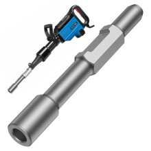 Punta de Atornillador Varilla Tierra con Vástago Hexagonal para Martillo Neumático, Broca Atornillador Varilla Tierra para Taladro Percutor, para