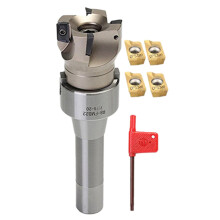 R8 Fmb22 Barre De Coupe 400R 50Mm Fraise A Surfacer Coupe-Coquille + Insert Carbure 4X Apmt1604
