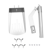 Gutter Scoop Leaf Cleaning Spoon Stainless Steel Cleaner Portable Roof Gutter Tool Gutter Cleaning Shovel Leaves Dirt