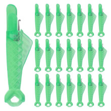 100Piece Sewing Needle Inserter, Fish Type Sewing Machine Automatic Needle Threader, Quick Sewing Threader Needle